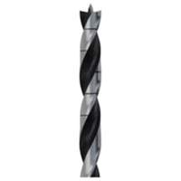 Brad Point Wood Bit, 1/2", 6" Length, 3/8" Shank NTL Industrial