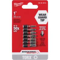 Jeu d'embouts Shockwave 1" Impact Duty Torx NTL Industrial
