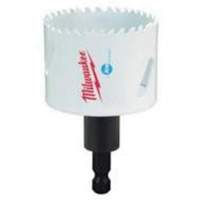 Scie-cloche Hole Dozer avec arbre, 1-1/2", Profondeur de la coupe 1-5/8", Bim&eacute;tal NTL Industrial