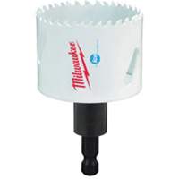 Scie-cloche Hole Dozer avec arbre, 2-1/8", Profondeur de la coupe 1-5/8", Bim&eacute;tal NTL Industrial