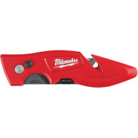 Couteau utilitaire rabattable Fastback, 2" lame, lame en Acier au carbone, poign&eacute;e en M&eacute;tal NTL Industrial