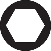 Sixpac Plus Multi-Bit Screwdriver -Replacement Bit, Hex, 7/32", 1/4" Drive NTL Industrial