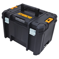 TSTAK&reg; Deep Box, 17-1/4" x 13" x 11-7/8", Black NTL Industrial