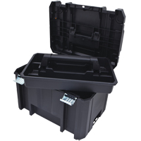 TSTAK&reg; Deep Box, 17-1/4" x 13" x 11-7/8", Black NTL Industrial