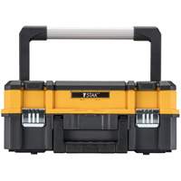 TSTAK&reg; I Tool Box with Long Handle, 17-1/4" x 13" x 6-3/8", Black NTL Industrial