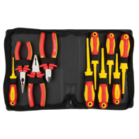 Insulated Tool Set, 1000 V, 10 Pcs TYP305 | NTL Industrial