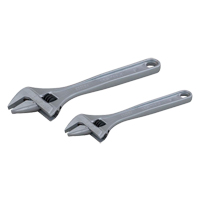 Wrench Set, Adjustable, 2 Pieces, Imperial and Metric NTL Industrial