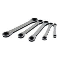 Wrench Set, Ratcheting Box, 5 Pieces, Metric NTL Industrial