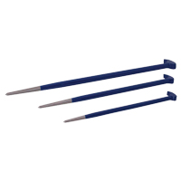 Rolling Head Pry Bar Set, 3 Pcs. NTL Industrial