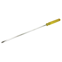 Slotted Screwdriver, 9/16", 27-1/4" L, Plastic Handle NTL Industrial