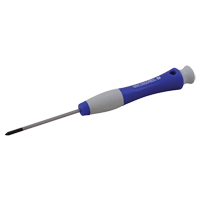 Phillips Screwdriver, #0, 6-1/2" L, Plastic Handle NTL Industrial