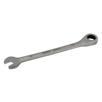 Combination Fixed Head Ratcheting Wrench, 12 Point, 8 mm, Stainless Steel Finish NTL Industrial