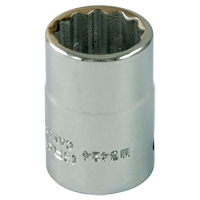 Douille, 24 mm, Prise 3/4", 12 pans NTL Industrial
