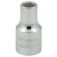 Douille, 3/16", Prise 1/4", 12 pans NTL Industrial