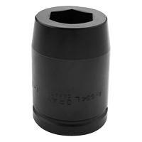 Socket, Impact, 2-1/4", 1-1/2" Drive, 6 Points NTL Industrial
