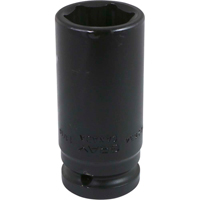Socket, Impact, 9/16", 3/4" Drive, 6 Points, Deep NTL Industrial