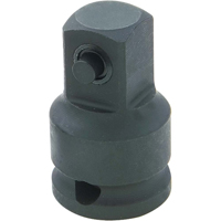 Adapter, Impact, 3/8" Drive, 1/2" Socket, 1.375" L NTL Industrial