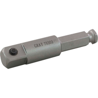 Male Hex Extension, 1/2" Drive, 2-1/5" L NTL Industrial