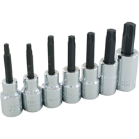 Jeu de douilles Torx, Torx, Prise 1/2", 7 mrcx NTL Industrial