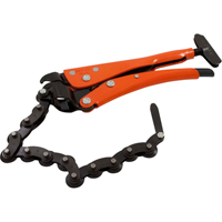 Locking Chain Clamp Pliers, 10-1/2" Length, Omnium Grip NTL Industrial
