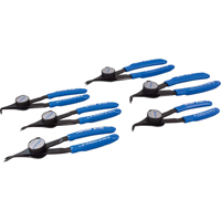 Ensembles de pinces transformables pour bagues de retenue - boîtier en plastique inclus, 6 Morcea NTL Industrial