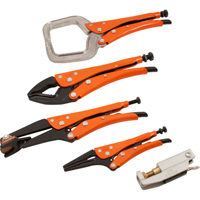 Welding Locking Plier Set, 5 Pieces NTL Industrial