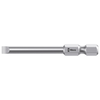 M&egrave;che pour tournevis &eacute;lectrique, Fente, Embout 3 mm, Prise 1/4", Longueur 2-3/4" NTL Industrial