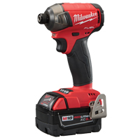M18 Fuel Surge 1/4" Hex Hydraulic Impact Driver Kit, 1/4", 37.5 ft-lbs Max. Torque, 18 V NTL Industrial