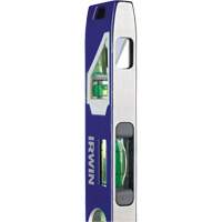 250 Series Heavy-Duty Torpedo Level, 9" L, Aluminum, 4 Vials, Magnetic NTL Industrial