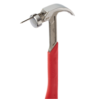 Curved Claw Smooth-Face Hammer, 20 oz., Solid Steel Handle, 14" L TYX945 | NTL Industrial