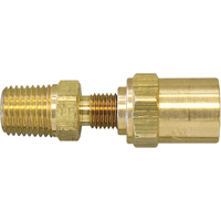 Fittings - Reusable Hose Fittings, 1/2" Dia., Brass NTL Industrial