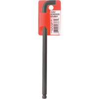Long-Arm Hex Key Wrench, Ball End, 6 mm x 139 mm L, L Shape NTL Industrial