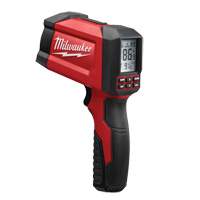Infrared/Contact Temp-Gun Thermometer, -40°- 1472°F ( -40°-800°C ), 30:1, Adjustable Emmissivity NTL Industrial
