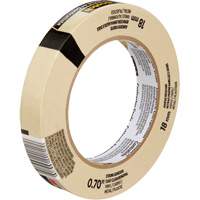 Scotch&reg; Contractor Grade Masking Tape 2020, 18 mm (3/4") x 55 m (180'), Beige NTL Industrial