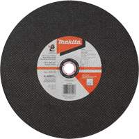 Abrasive Cut-Off Wheel, 14" x 3/32", 1" Arbor, Type 1, Aluminum Oxide, 4400 RPM NTL Industrial