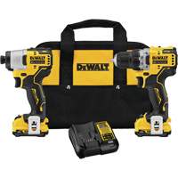 Trousse de perceuse et de tournevis &agrave; percussion &agrave; moteur sans balai Xtreme, Lithium-ion, 12 V NTL Industrial