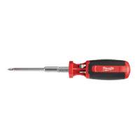 9-in-1 Square Drive Multi-Bit Driver, 9" L, Cushion Grip Handle NTL Industrial