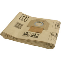 Paper Vacuum Filter Bags, 1 US gal. UAG064 | NTL Industrial