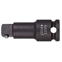 Ball Lock Socket Extension, Impact, 3/8" Drive, 1-3/8" L NTL Industrial