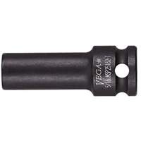 Thin Walled Socket, Impact, 1/2", 3/8" Drive, 6 Points, Deep NTL Industrial