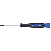 Phillips Precision Screwdriver, #00, 5" L, Cushion Grip Handle NTL Industrial