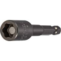 Tourne-&eacute;crou &agrave; lobes, Embout 1/4", Prise 1/4", 2-9/16" lo, Magn&eacute;tique NTL Industrial