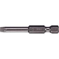 Embout pour outil &eacute;lectrique, Torx, Embout T-25, Prise 1/4", Longueur 3-1/2" NTL Industrial