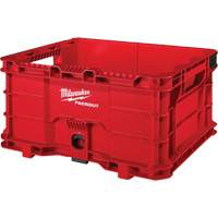 Packout Crate, 15-2/5" x 18-3/5" x 9-9/10", Red NTL Industrial
