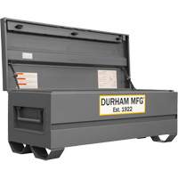 Jobsite Storage Box, 60" x 24" x 22-3/4", Steel, Grey UAI846 | NTL Industrial