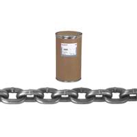System 8 Cam-Alloy Chain, Alloy Steel, 1-1/4" x 60' (18.3 m) L, Grade 80, 72300 lbs. (36.15 tons) Load Capacity UAJ077 | NTL Industrial