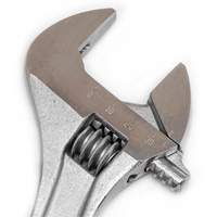 Cl&eacute; &agrave; molette — en boîte, 10" lo, la max. 1-5/16"/34 mm, Chrome NTL Industrial