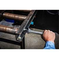 Cl&eacute; &agrave; molette — en sac, 8" lo, la max. 1-1/8"/29 mm, Chrome NTL Industrial