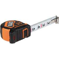 Magnetic Double-Hook Tape Measure, 25', Imperial Graduations NTL Industrial