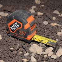 Magnetic Double-Hook Tape Measure, 25', Imperial Graduations NTL Industrial